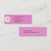Lazy Daisy Skinny Profile Card Mini Visitekaartje (Voorkant / Achterkant)