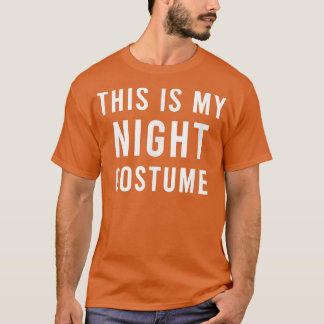 Lazy Dark Star Night Costume Funny Trick Treat can T-shirt