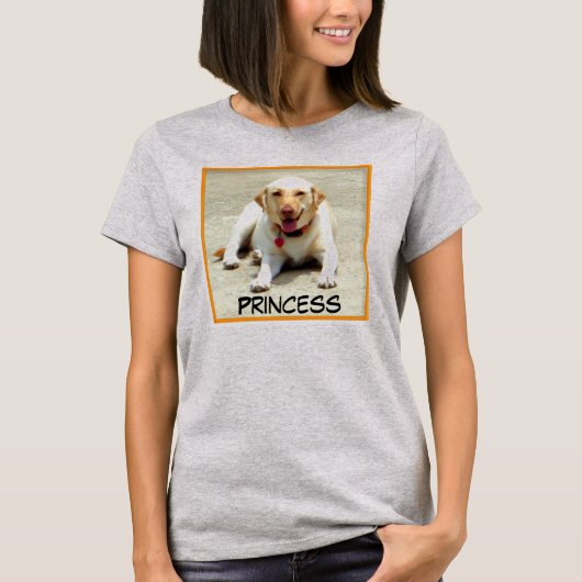 Lazy Day Princess T-shirt (Voorkant)