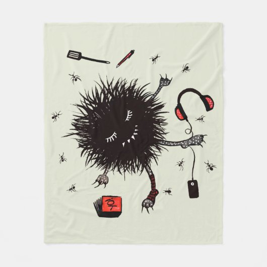 Lazy Day Relax Monster en DayDream Fleece Deken (Voorkant)