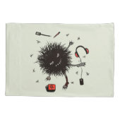 Lazy Day Relax Monster en DayDream Kussensloop (Achterkant)