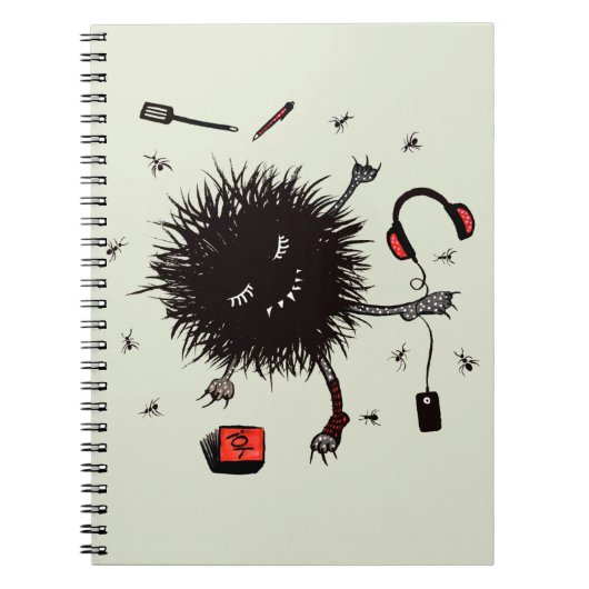 Lazy Day Relax Monster en DayDream Notitieboek (Voorkant)