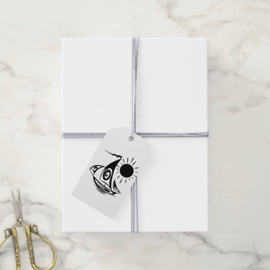 Lazy Day Sailing Cadeaulabel (Met Touw)