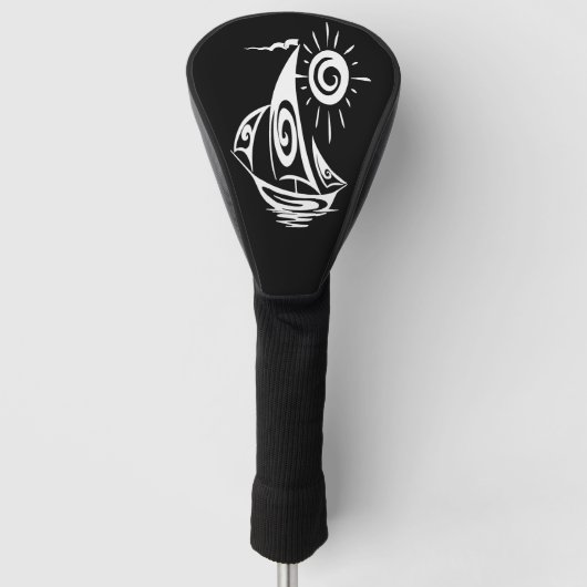 Lazy Day Sailing Golfheadcover (Voorkant)