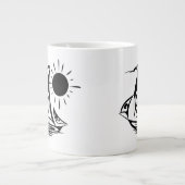 Lazy Day Sailing Grote Koffiekop (Voorkant)