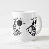 Lazy Day Sailing Grote Koffiekop (Voorkant rechts)