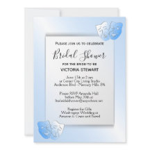 Lazy Day Sailing Theater Bridal Shower Uitnodiging