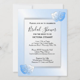 Lazy Day Sailing Theater Bridal Shower Uitnodiging