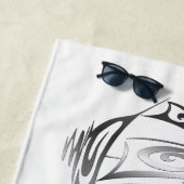 Lazy Day Sailing White Strandlaken (In situ)