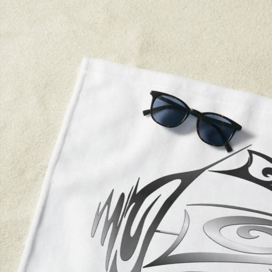 Lazy Day Sailing White Strandlaken (In situ)