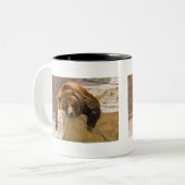 Lazy Day Tweekleurige Koffiemok (Voorkant links)