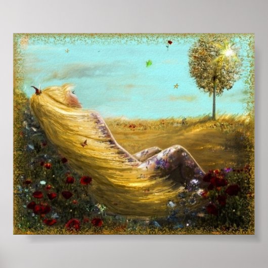 Lazy Days of Summer (druk) Poster (Voorkant)