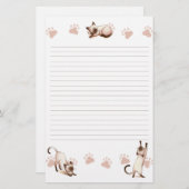 Lazy Days Stationery Briefpapier (Voorkant / Achterkant)