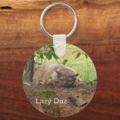 Lazy Daz Sleutelhanger (Voorkant)