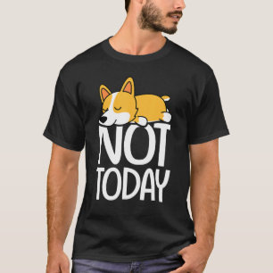 Lazy Dog Corgi voor Corgi T-shirt