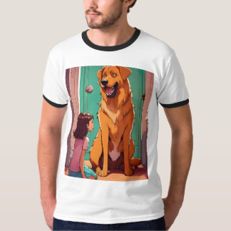 Lazy Dog Style: Mannen T-shirt