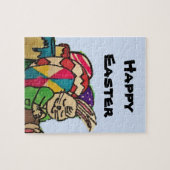 LAZY EASTER BUNNY LEGPUZZEL (Horizontaal)