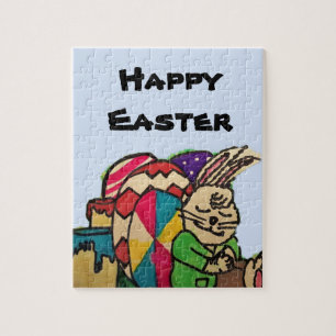 LAZY EASTER BUNNY LEGPUZZEL