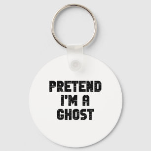 Lazy Easy Pretend Ik ben een spookfeest Halloween  Sleutelhanger