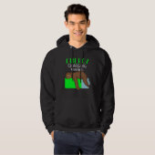 Lazy Energy Recharging Sloth Monday Workaholic Hoodie (Voorkant volledig)