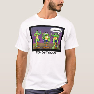 Lazy Frogs o Toadstools Funny Gifts & T - shirts
