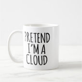 Lazy Funny Halloween kostuum - Cloud Gift Sky High Koffiemok (Links)