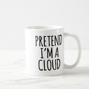Lazy Funny Halloween kostuum - Cloud Gift Sky High Koffiemok