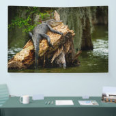 Lazy Gator 4x6' Banner (Beurs)