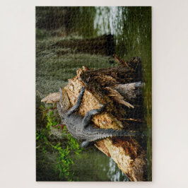 Lazy Gator Jigzaag Puzzle Legpuzzel