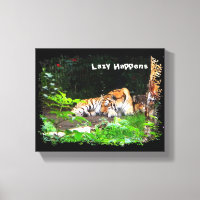 Lazy gebeurt in Siberian Tiger