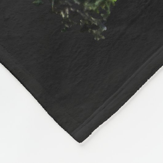 Lazy gebeurt in Siberian Tiger Fleece Deken (Hoek)