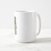 Lazy gebeurt in Siberian Tiger Koffiemok (Voorkant rechts)