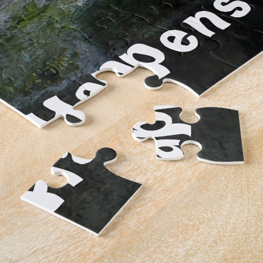 Lazy geluk Polar Beer Legpuzzel (Zijkant)