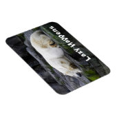 Lazy geluk Polar Beer Magneet (Rechterzijde)