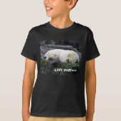 Lazy geluk Polar Beer T-shirt (Voorkant)