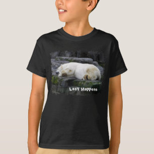 Lazy geluk Polar Beer T-shirt