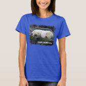 Lazy geluk Polar Beer T-shirt (Voorkant)