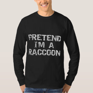 Lazy Halloween Costume Funny Easy Joke Pretend, ik T-shirt