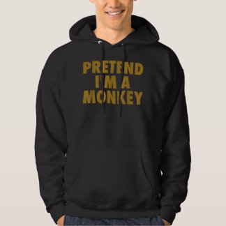 Lazy Halloween Costume Funny Pretend Ik ben een GE Hoodie