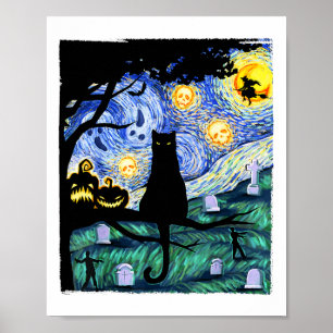 Lazy Halloween Kostuum Vrouwen Mannen Enge Zwarte Poster