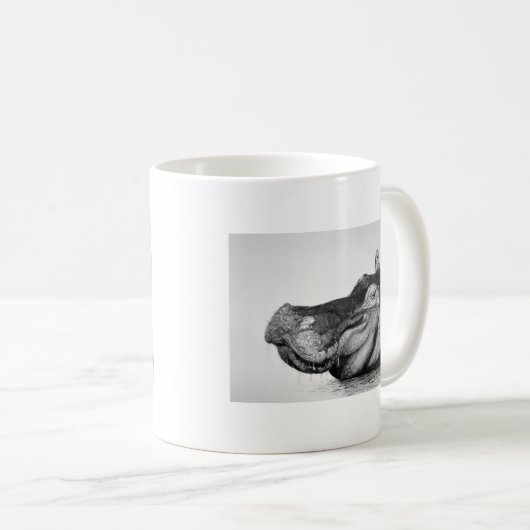 Lazy Hippo Koffiemok (Voorkant rechts)