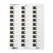 Lazy Kangoroo Retouradreslabel Etiket (Full Sheet)