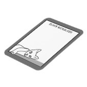 Lazy Kitten Art Gepersonaliseerde Nieuwigheid Kat Magneet (Linkerzijde)