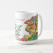 Lazy Lizard Quote Landscape personaliseren Koffiemok (Voorkant rechts)