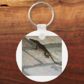 Lazy Lizard Sleutelhanger (Voorkant)
