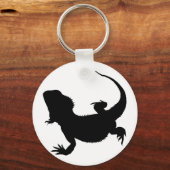 Lazy Lizard Sleutelhanger (Voorkant)