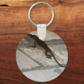 Lazy Lizard Sleutelhanger (Voorkant)