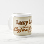 lazy lou ' koffiewinkel koffiemok (Voorkant links)