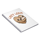 Lazy Love Notitieboek (Rechterzijde)