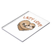 Lazy Love Notitieboek (Linkerzijde)